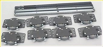 Sliding Track And Wheel